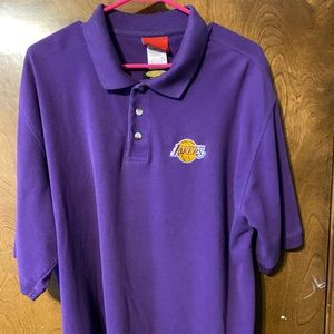 Vintage lakers polo
